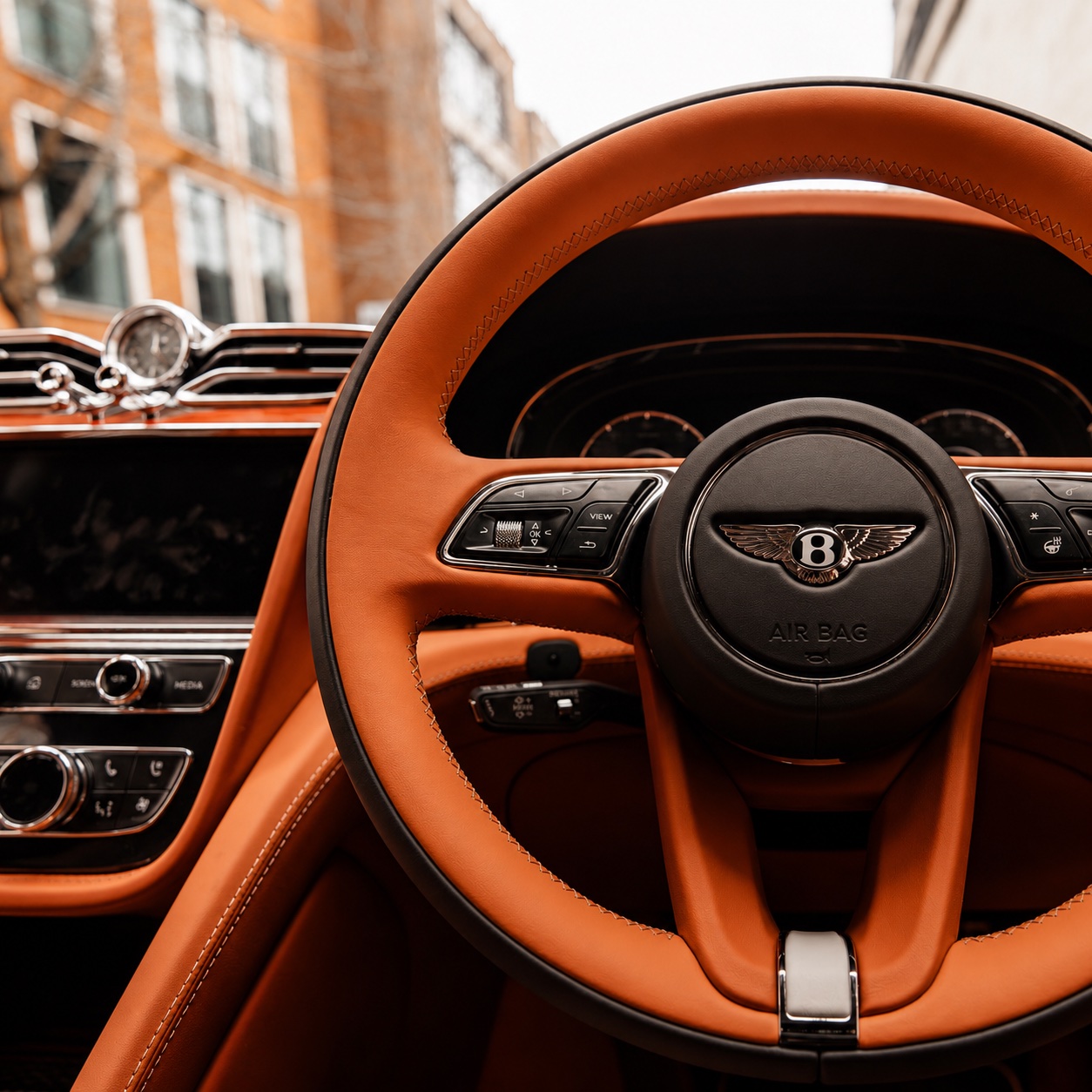 Bentley Bentayga interior